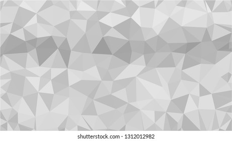 White Polygonal Mosaic Background, Low Poly Style, Vector illustration, Business Design Templates