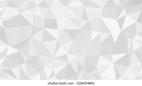 White Polygonal Mosaic Background, Low Poly Style, Vector illustration, Business Design Templates