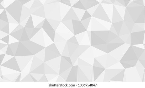 White Polygonal Mosaic Background, Low Poly Style, Vector illustration, Business Design Templates