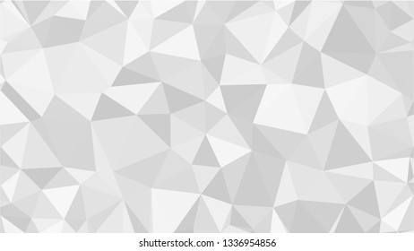White Polygonal Mosaic Background, Low Poly Style, Vector illustration, Business Design Templates