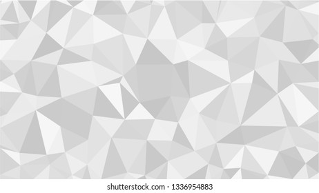 White Polygonal Mosaic Background, Low Poly Style, Vector illustration, Business Design Templates