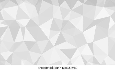 White Polygonal Mosaic Background, Low Poly Style, Vector illustration, Business Design Templates