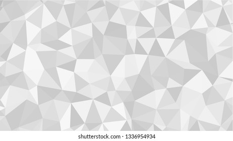 White Polygonal Mosaic Background, Low Poly Style, Vector illustration, Business Design Templates