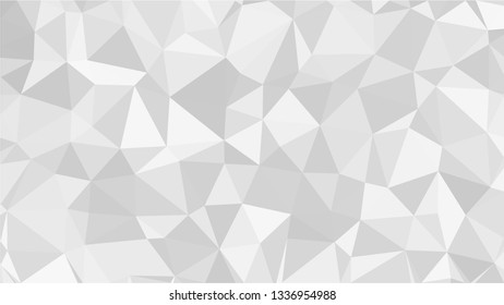 White Polygonal Mosaic Background, Low Poly Style, Vector illustration, Business Design Templates