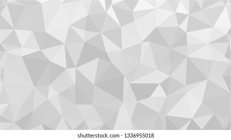 White Polygonal Mosaic Background, Low Poly Style, Vector illustration, Business Design Templates