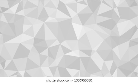 White Polygonal Mosaic Background, Low Poly Style, Vector illustration, Business Design Templates