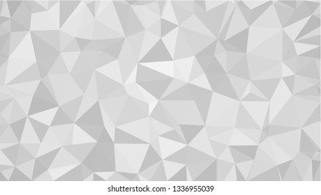 White Polygonal Mosaic Background, Low Poly Style, Vector illustration, Business Design Templates