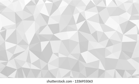 White Polygonal Mosaic Background, Low Poly Style, Vector illustration, Business Design Templates