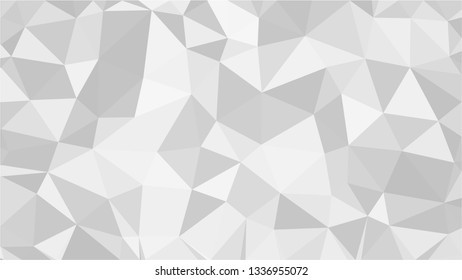Fondo del mosaico del polígono blanco, estilo de polo bajo, ilustración del vector, plantillas de diseño empresarial