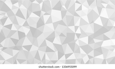 White Polygonal Mosaic Background, Low Poly Style, Vector illustration, Business Design Templates
