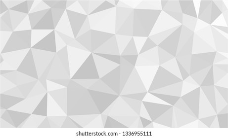 White Polygonal Mosaic Background, Low Poly Style, Vector illustration, Business Design Templates