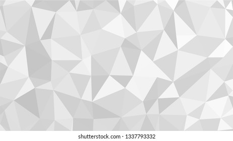 White Polygonal Mosaic Background, Low Poly Style, Vector illustration, Business Design Templates
