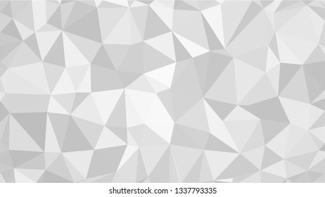 White Polygonal Mosaic Background, Low Poly Style, Vector illustration, Business Design Templates