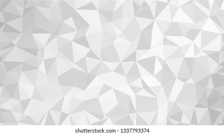 White Polygonal Mosaic Background, Low Poly Style, Vector illustration, Business Design Templates