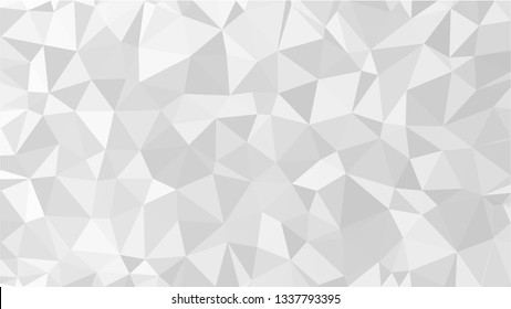White Polygonal Mosaic Background, Low Poly Style, Vector illustration, Business Design Templates