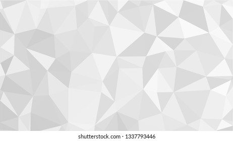 White Polygonal Mosaic Background, Low Poly Style, Vector illustration, Business Design Templates