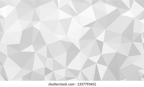 White Polygonal Mosaic Background, Low Poly Style, Vector illustration, Business Design Templates