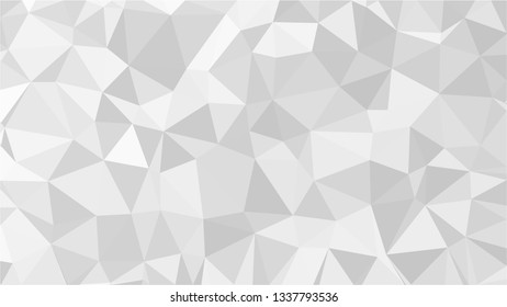 White Polygonal Mosaic Background, Low Poly Style, Vector illustration, Business Design Templates