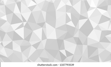 White Polygonal Mosaic Background, Low Poly Style, Vector illustration, Business Design Templates