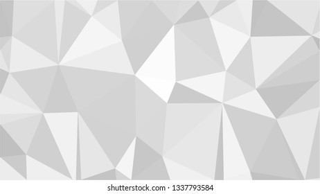 White Polygonal Mosaic Background, Low Poly Style, Vector illustration, Business Design Templates