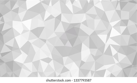White Polygonal Mosaic Background, Low Poly Style, Vector illustration, Business Design Templates