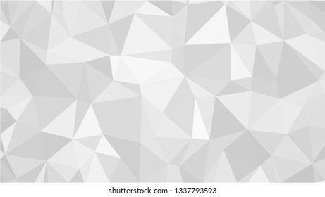 White Polygonal Mosaic Background, Low Poly Style, Vector illustration, Business Design Templates