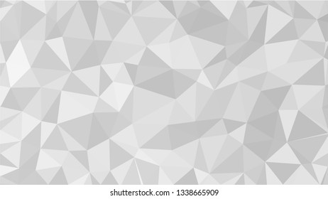 White Polygonal Mosaic Background, Low Poly Style, Vector illustration, Business Design Templates