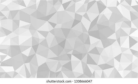 White Polygonal Mosaic Background, Low Poly Style, Vector illustration, Business Design Templates