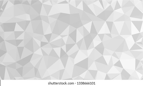 White Polygonal Mosaic Background, Low Poly Style, Vector illustration, Business Design Templates