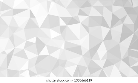 White Polygonal Mosaic Background, Low Poly Style, Vector illustration, Business Design Templates