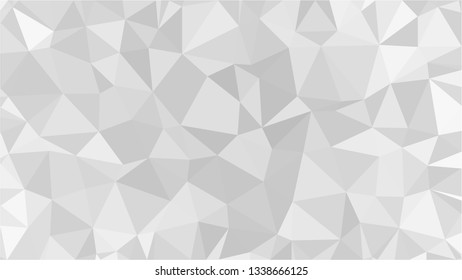 White Polygonal Mosaic Background, Low Poly Style, Vector illustration, Business Design Templates