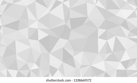 White Polygonal Mosaic Background, Low Poly Style, Vector illustration, Business Design Templates