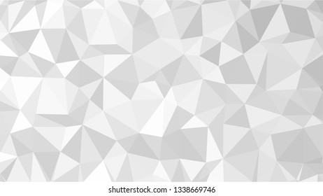 White Polygonal Mosaic Background, Low Poly Style, Vector illustration, Business Design Templates