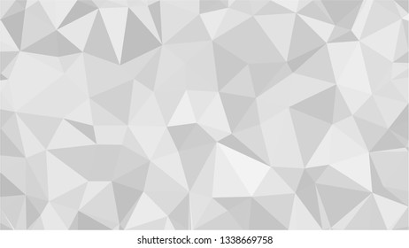 White Polygonal Mosaic Background, Low Poly Style, Vector illustration, Business Design Templates