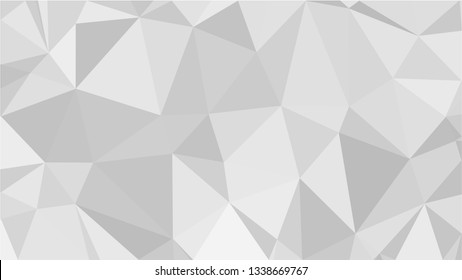 White Polygonal Mosaic Background, Low Poly Style, Vector illustration, Business Design Templates