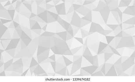 White Polygonal Mosaic Background, Low Poly Style, Vector illustration, Business Design Templates