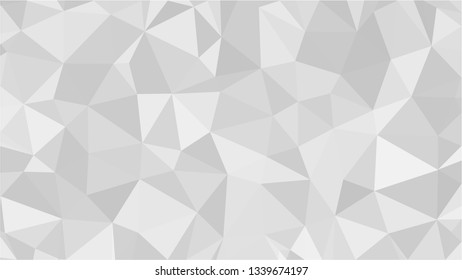 White Polygonal Mosaic Background, Low Poly Style, Vector illustration, Business Design Templates