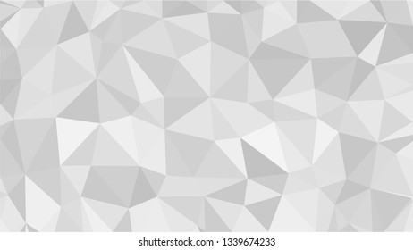 White Polygonal Mosaic Background, Low Poly Style, Vector illustration, Business Design Templates