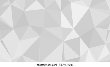 White Polygonal Mosaic Background, Low Poly Style, Vector illustration, Business Design Templates