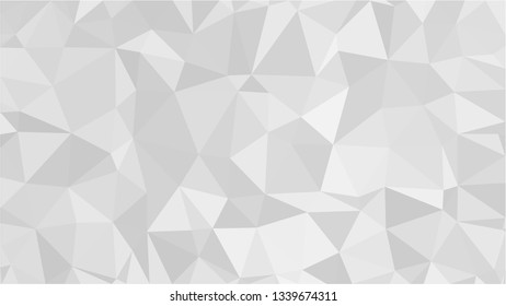 White Polygonal Mosaic Background, Low Poly Style, Vector illustration, Business Design Templates