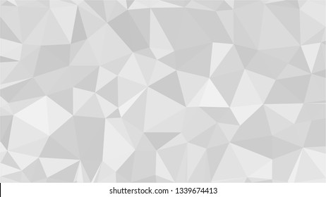 White Polygonal Mosaic Background, Low Poly Style, Vector illustration, Business Design Templates