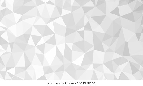 White Polygonal Mosaic Background, Low Poly Style, Vector illustration, Business Design Templates