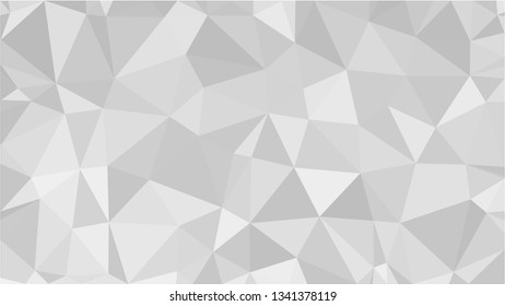 White Polygonal Mosaic Background, Low Poly Style, Vector illustration, Business Design Templates