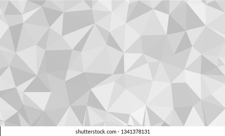 White Polygonal Mosaic Background, Low Poly Style, Vector illustration, Business Design Templates