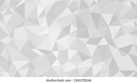 White Polygonal Mosaic Background, Low Poly Style, Vector illustration, Business Design Templates