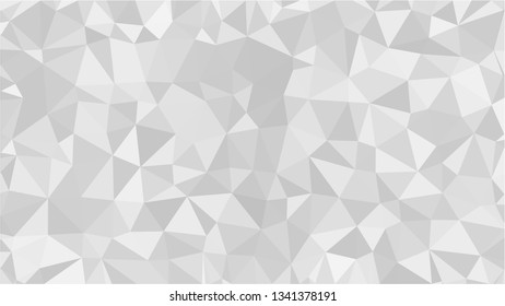 White Polygonal Mosaic Background, Low Poly Style, Vector illustration, Business Design Templates
