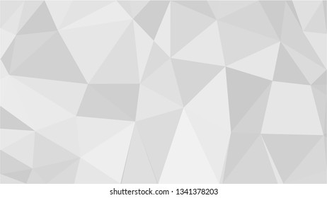 White Polygonal Mosaic Background, Low Poly Style, Vector illustration, Business Design Templates