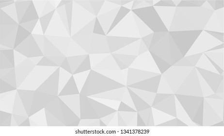 White Polygonal Mosaic Background, Low Poly Style, Vector illustration, Business Design Templates