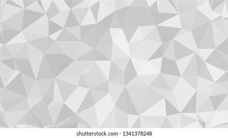 White Polygonal Mosaic Background, Low Poly Style, Vector illustration, Business Design Templates
