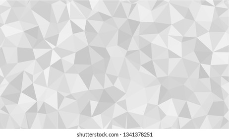 White Polygonal Mosaic Background, Low Poly Style, Vector illustration, Business Design Templates